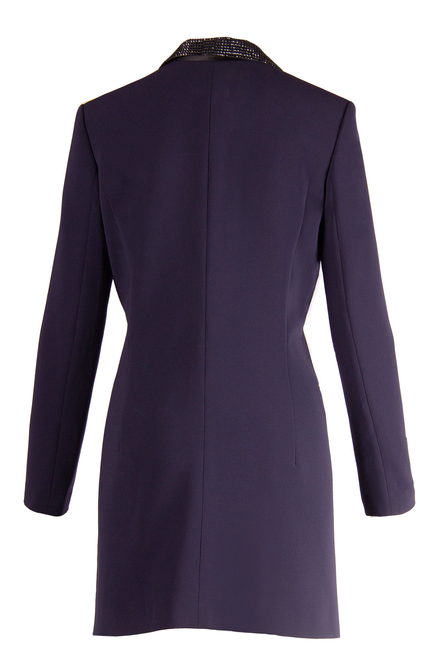 CREPE CRYSTAL LAPEL TUXEDO JACKET