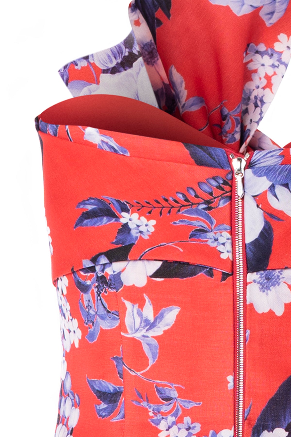 SILK GAZAR BOW DRESS