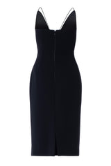 V NECK SPAGHETTI STRAP DRESS