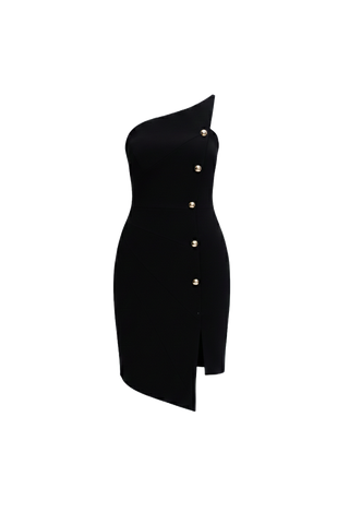 ASYMMETRICAL SHORT DRESS