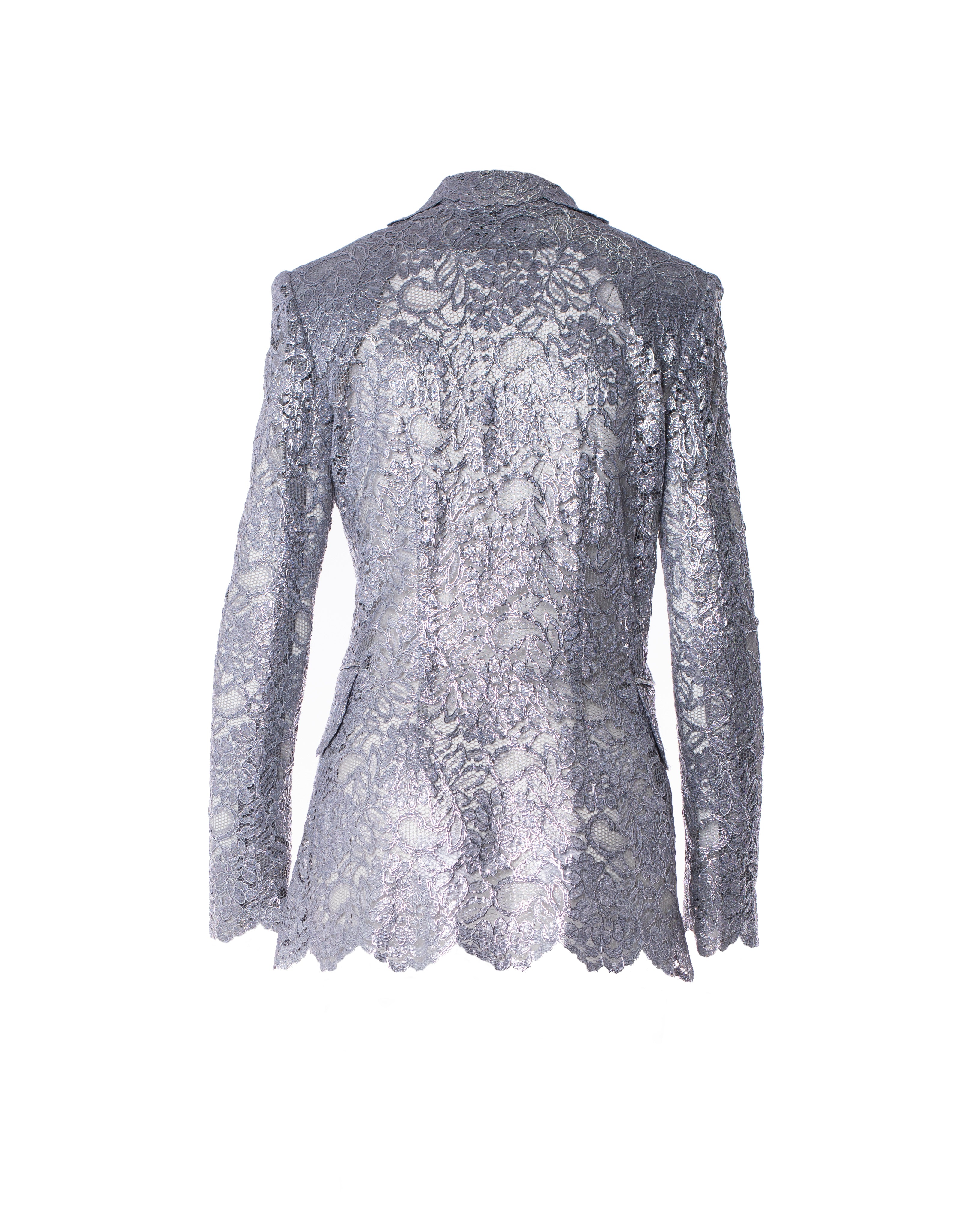 vintage Art lace easy tailored jacket